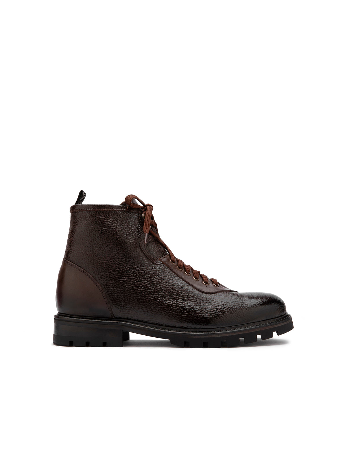 Helka Brown Floater Leather Men's Boot