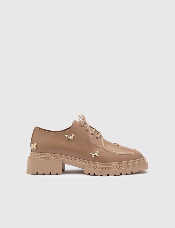 Sassa Mink Leather Women's Oxford
