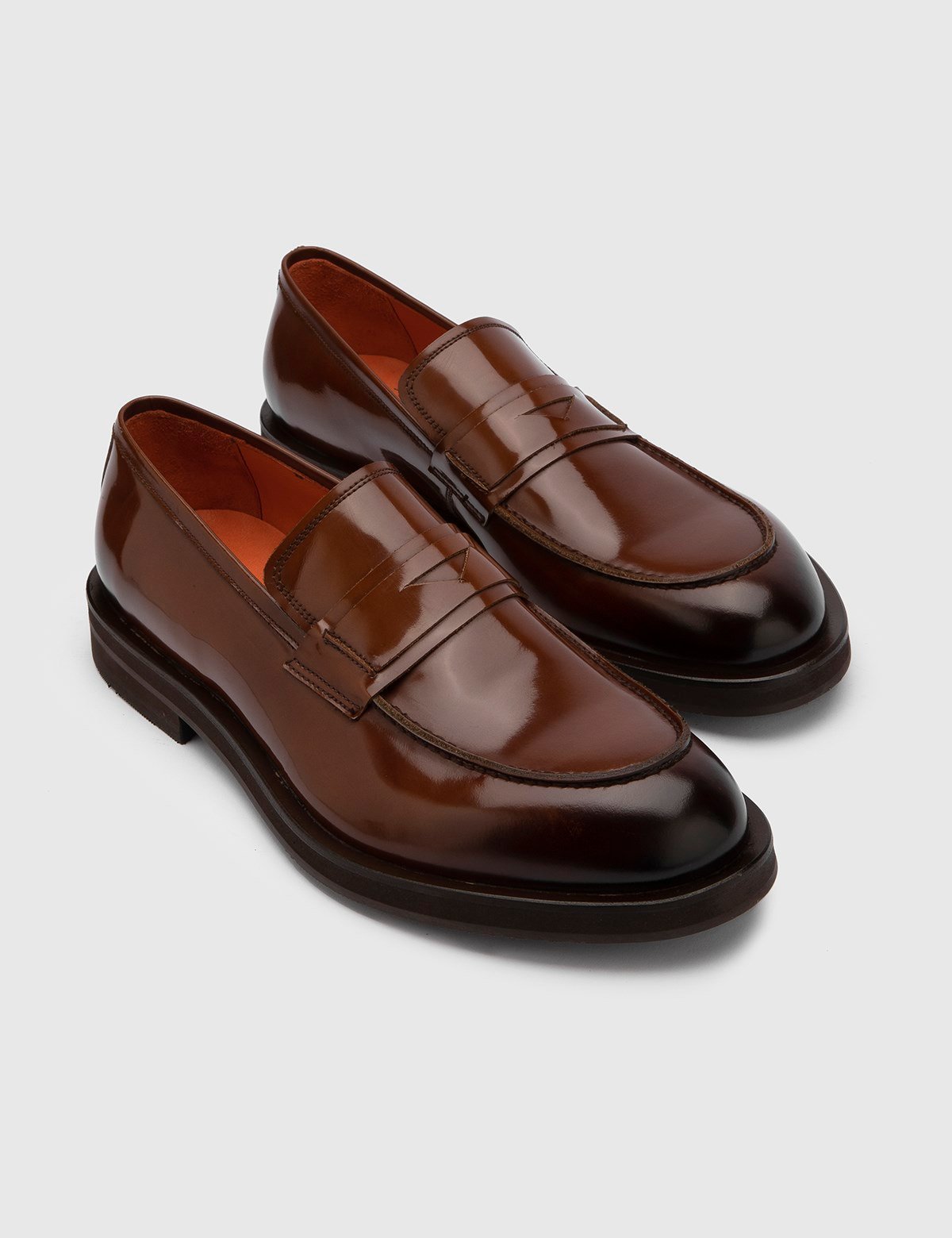 Solveig Saddle Brown Florentic Leather Men's Loafer
