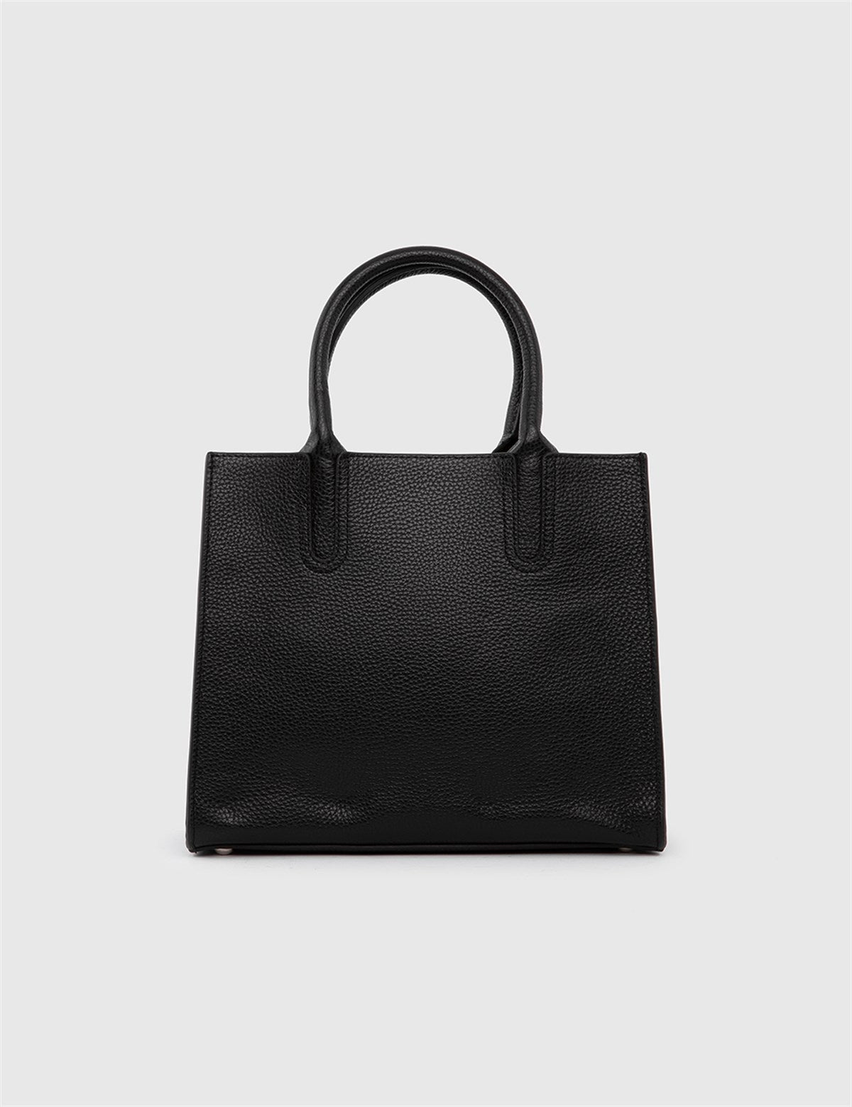 Wonju Black Floater Leather Women's Handbag